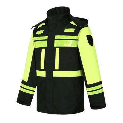 China Self-protective in the factory stock high quality raincoat custom-made supplier of reflective jacket raincoat brand add woolrain coat for sale