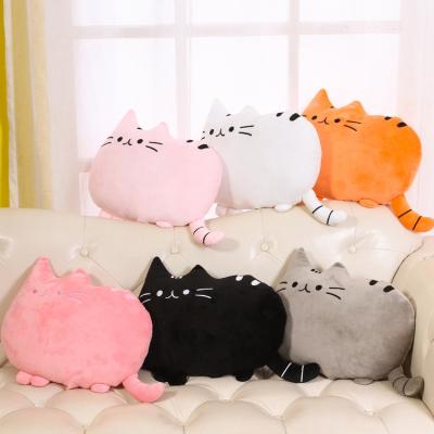 China Large Face Cat Cushion Adorn Sofa Cat Pillow Super Soft Anti-static Cute Cartoon Doll Doll for sale