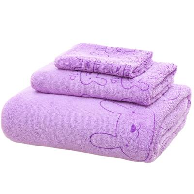 China Large Size Super Soft Polyester Microfiber Bath Towel Quick Dry Cotton Child Safe Towel for sale