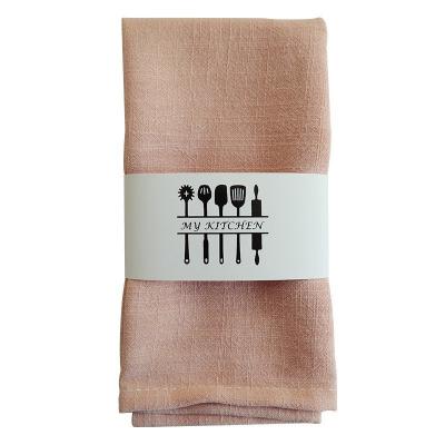 China Multi-Color Optional Plain Towel Tea Towel Single Non-Slip Sustainable Place Mat Sustainable for sale