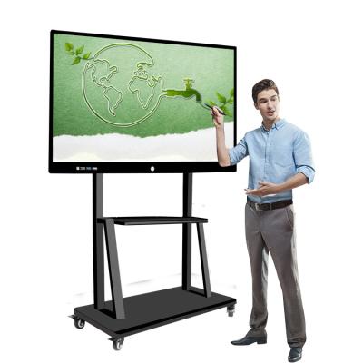 China 55 75 86 98 Inch Manufacturers Indoor Multi Touch Screen 4k Display Board Smart Class Interactive Whiteboard for sale