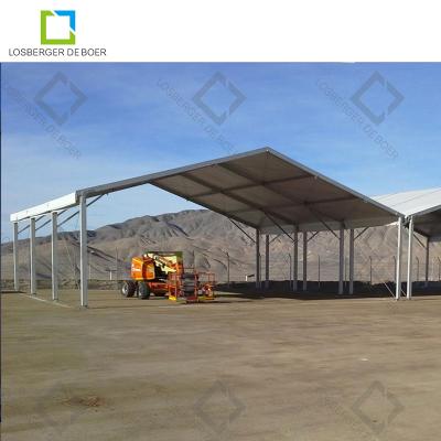 China Prefab Aluminum Structure Space Frame For Mine Coal Dry Shed Aluminum Structure for sale