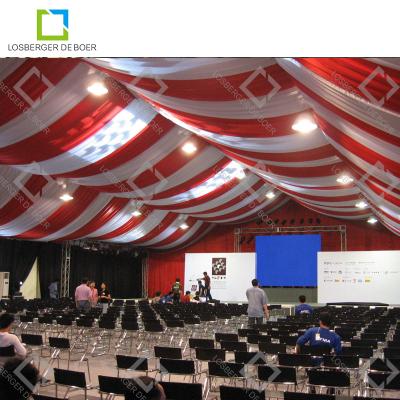 China Losberger Custom Printing Uniflex Large 15 x 40m Event Tents for Festival 15 x 40m for sale