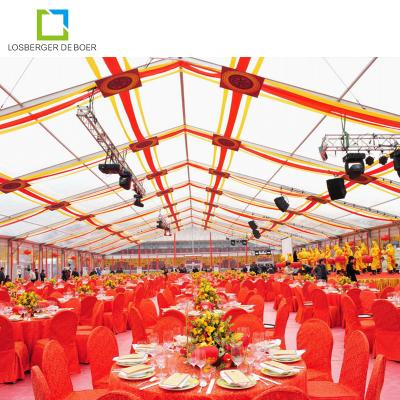 China 84 Factory Sale Losberger Uniflex 15 x 40m 15 x 40m Large Event Tents for sale