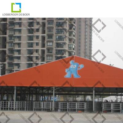 China Factory Sale Losberger Uniflex Large 15 x 40m Event Exhibition Security Tents for Shanghai EXPO 2010 15 x 40m for sale