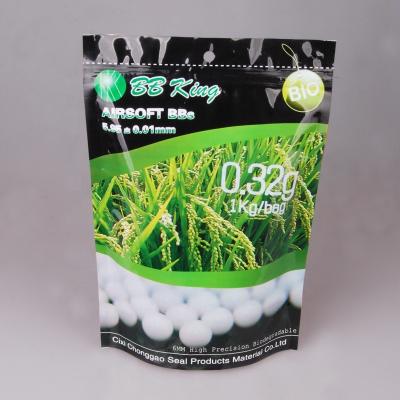 China Electronic airsoft toy balls 0.32g 6mm plastic bb biological ammo plastic softair bb for sale