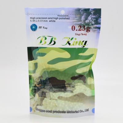 China Airsoft gun airsoft 0.23g bb king airsoft pellet white bb pellets bb for sale