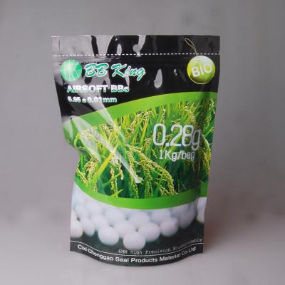 China AIRSOFT Bio BBS 0.23g Sniper Toy 6mm AND bb PLASTIC BALLS for sale