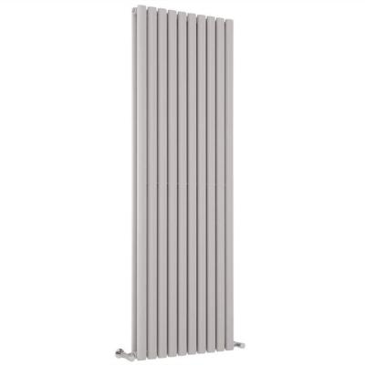 China Modern Designer Bathroom Double /Single Modern Vertical Panel Radiator Oval Anthracite / White for sale