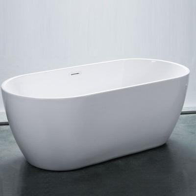 China New design durable bathroom acrylic freestanding bathtub for 2 person bathtub for dault for sale