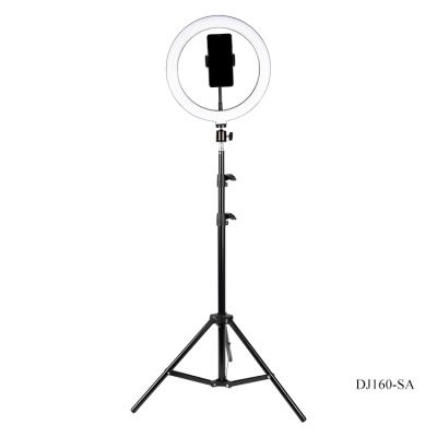 China Beauty Live Ring Light 10 Inch With Stand Live Stream Makeup Youtube Video Photographic 160Cm Lamp Ringlight for sale