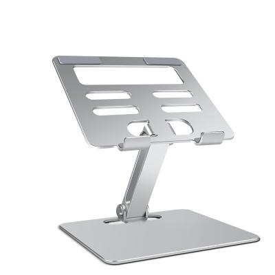 China Hot Selling Multi-Angle Foldable Flat Able Metal Tablet Desk Adjustable Bracket Holder 14 Inch Below Devices Notebook Holder for sale