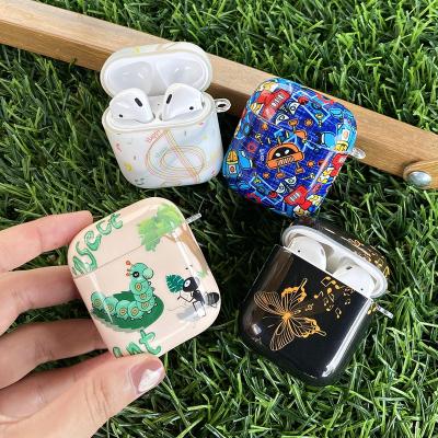 China For Cute Earphone Pattern Case Airpods Earphone Case Cover For Airpod1/2,pro,3 Shell Sleeve For Mobile And Accessories for sale