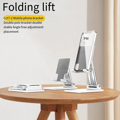 China Adjustable Manufacturers Wholesale Foldable Cradle Dock Tablet Stand Adjustable Desktop Phone Stand Cell Phone Stand for sale