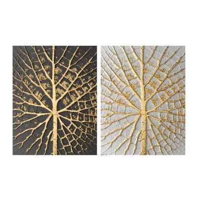 China Abstract Large Panel Single View Textured Drop Gold Painted Abstract Artwork Design Paintings For Wall Decor for sale