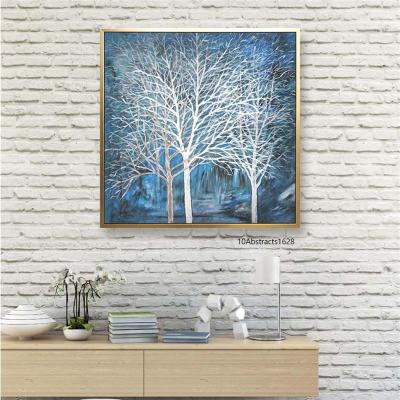 China New Design Abstract Hotel Decoration Wall Art Handmade Oil Painting On Canvas for sale