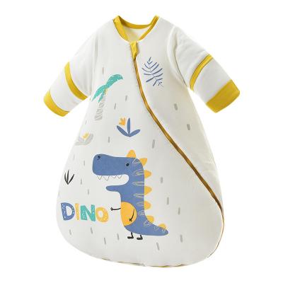 China Breathable Cotton Newborn Baby Long Sleeve Solid Color Baby Sleeping Bag Organic Baby Sleeping Bag for sale