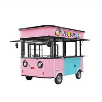 China Small mobile drivable hotels custom fully equipped scooter bakery food container truck trailer supplies for sale in Toronto for sale