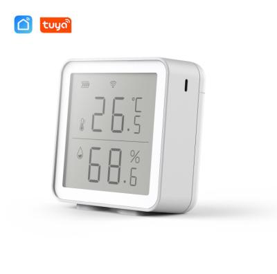 China Digital Humidity Sensor Tuya WIFI Temperature and Humidity Sensor for Smart Home Variety SmartLife Support Alexa Google Assistant for sale