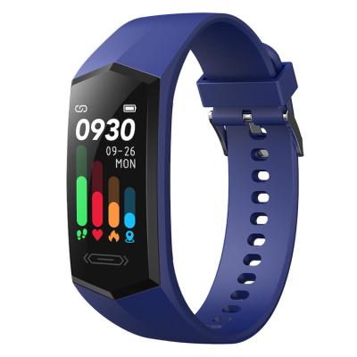 China Smart Heart Touch Screen Rate Sleep Monitoring Smart Bracelet 0.96 Inch IP68 Waterproof Fitness Tracker Band Watch Body Temperature for sale