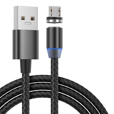 China Mobile Phone USB Fast Charging Micro C Type 3 IN 1 Magnetic Charging Cable for sale