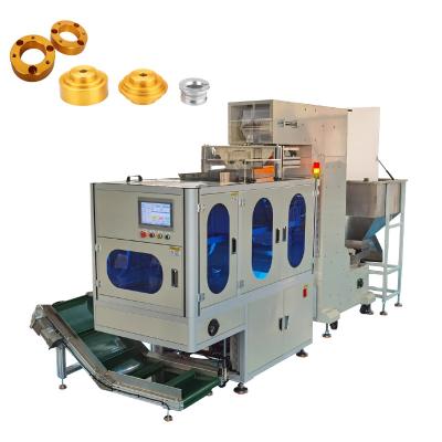 China Automatic PE Film Weighing Packing Machine Intelligent For Screw Metal Parts for sale