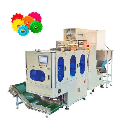 China Integrative Plastic Accessories Weighing Packing Machine 4-6 Bags/Min for sale