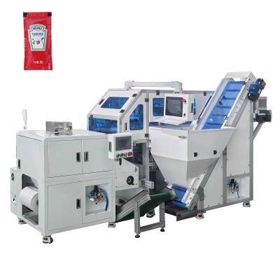 China Intelligent Visual Counting Packaging Machine For sauce dipping cups packing machine for sale