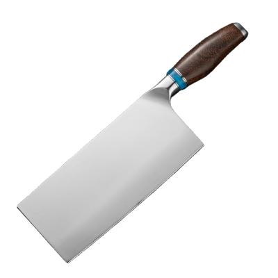 China Sustainable 5CR15mov Stainless Steel Fillet Cleaver Butcher Knife For Meat Cutting With Wood for sale