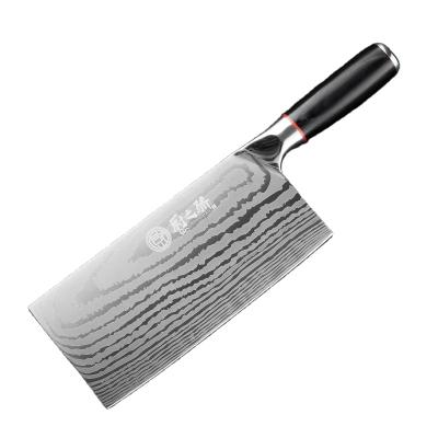 China Sustainable Chinese Kitchen Slicing Cleaver Cutting Knife 8Cr14mov Steel Steel Cutting Butcher Knife for sale