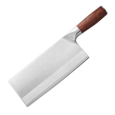 China Factory Sustainable Wholesale Customized Kitchen Stainless Steel Cleaver Knife Cutting Foods for sale