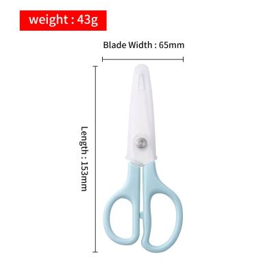 China Multifunctional Home Kitchen Instrument Tool Food Safety Kitchen Shear pp Handle Kitchen Scissors Knife Ceramic Cutting Scissors for sale