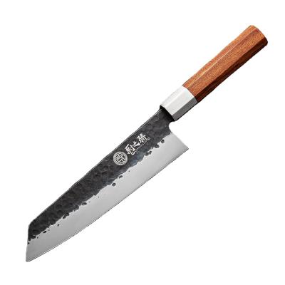 China Sustainable quality assured pure manual forging kitchen knife for chef for sale