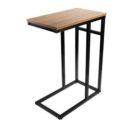 China KD Furniture Modern Contemporary Metal Side Table Sofa End Table Living Room Luxury Wood Bedroom Side Table for sale