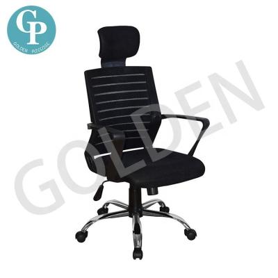 China (Size)Adjustable Mesh Office Chair with Headrest for Home Office Use Black Computer Swivel Mesh Chair Gaming Chair for sale