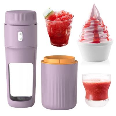 China Portable Car TastyJuicer Six Blade Stainless Steel Squeezer Ice Cream Machine Ice Cream Production Lines for sale