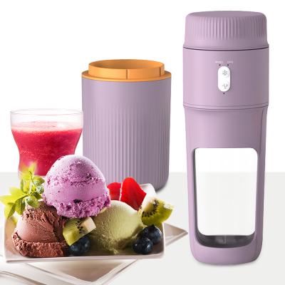 China Electric Smoothie Cup Maker Mini Blender Ice Cream Mixer Car Portable TastyJuicer Extractor Maker for sale