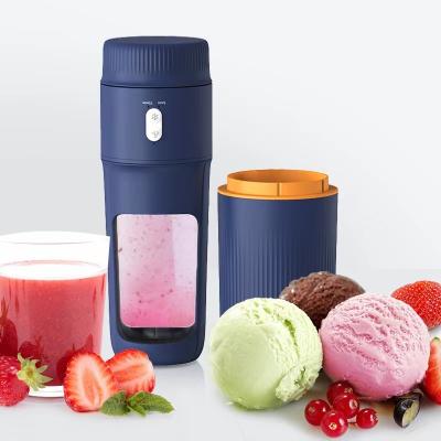 China Car TastyJuicer New Style Rechargeable Mini Portable Ice Cream Maker USB Fruit Juicer Blender Squeezer for sale