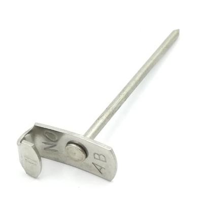 China Cuphead Pins For Internal Or External Walls Metal Heat Preservation Nail Lacing Anchor Nail Insulation Marine Anchors Pin for sale