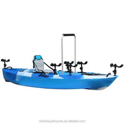 China 2018 Latest Fashion Colorful Plastic Single Style Water Kayak for sale