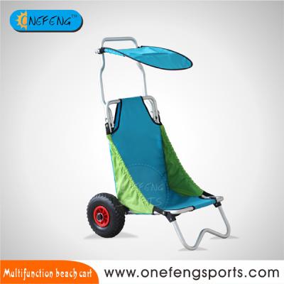 China Aluminum Foldable Tools Kayak Trolley Chair Boat Carrier for sale