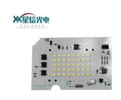 China Zhongshan Lighting AC DOB Module mcpcb For 50w LED 100*70mm PCB IC Linear Driver Driverless for sale