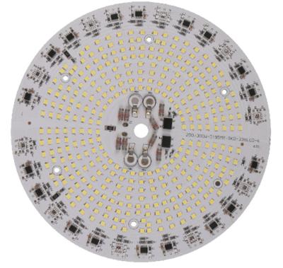 China AC Aluminum Driver For 50W100W200W Highbay DOB PCB Module Led Driverless PCB Board With 339pcs smd2835 3years warranty for sale