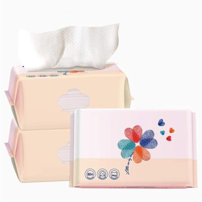 China Custom Hypoallergenic Chinese Disposable Face Wash Disposable Face Towel For Baby Care for sale