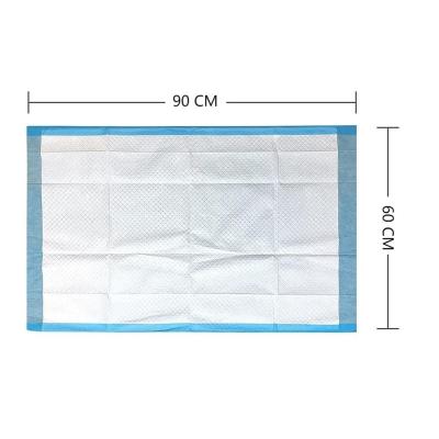 China Health Care Product Disposable Hospital Consumables 60*90cm Medical Adult Personal Care Under Pad For Elders for sale