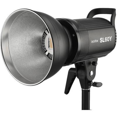 China Photographic Stage Lighting Godox SL60W/SL60Y Color LED Visual Light Warm Color LED Cool Light For Studio Video Recording for sale