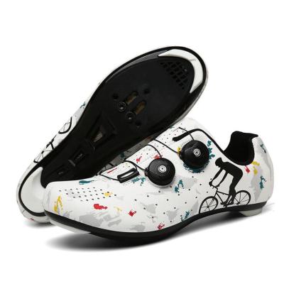 China Fashionable road cycling shoes fast cycling shoes mountain bicycle spinning cycling shoes for sale