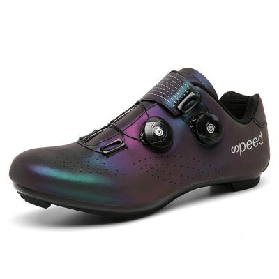 China OEM Fashion Professional Cycling Shoes Road Spinning Shoes Women With Spinning Magic Buckle Band for sale