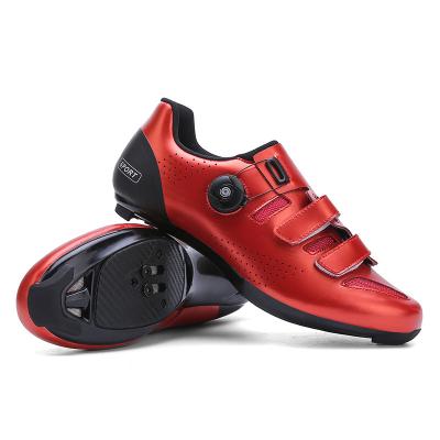 China Fashionable Blue Breathable Unisex Road Cycling Cleats New Cycling Shoes Cycling Shoes Size 36-47 for sale