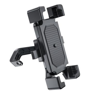 China China Factory Bike Handlebar Adjustable Rearview Mirror Universal Mobile Phone Holder for sale